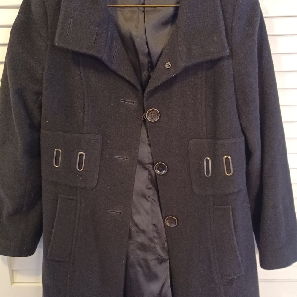 Black Pea Coat